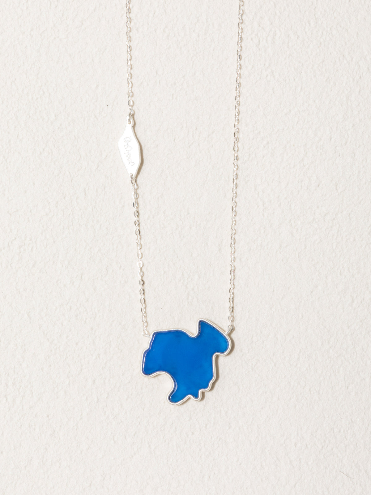 Kokonor Lake Blue Agate Necklace
