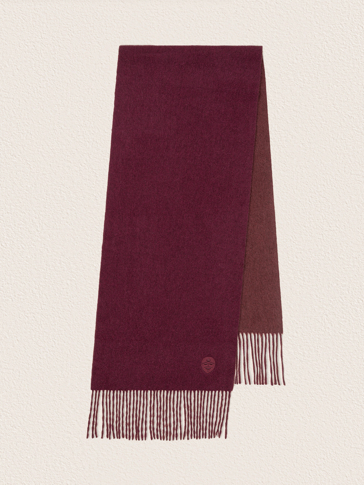 Two-Tone Pure Yak Cashmere Scarf