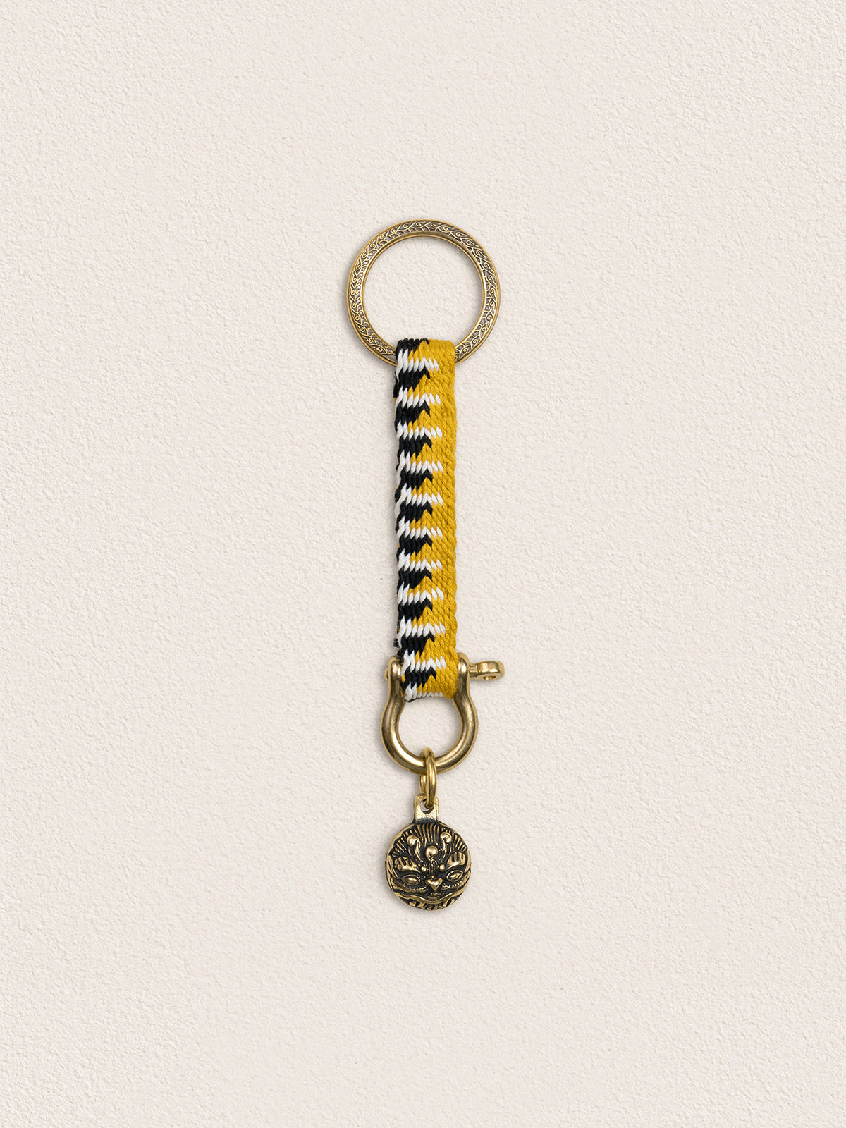 Tsoten Tiger Bell Tablet-Woven Keychains