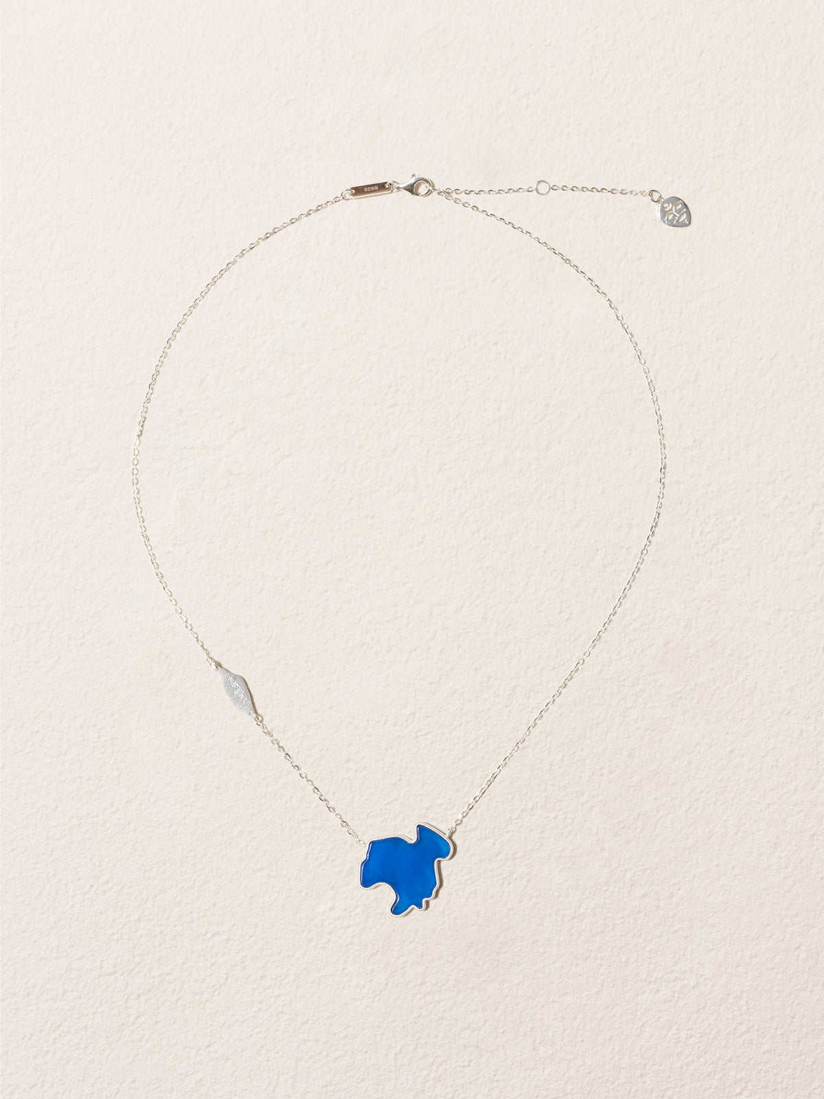 Kokonor Lake Blue Agate Necklace