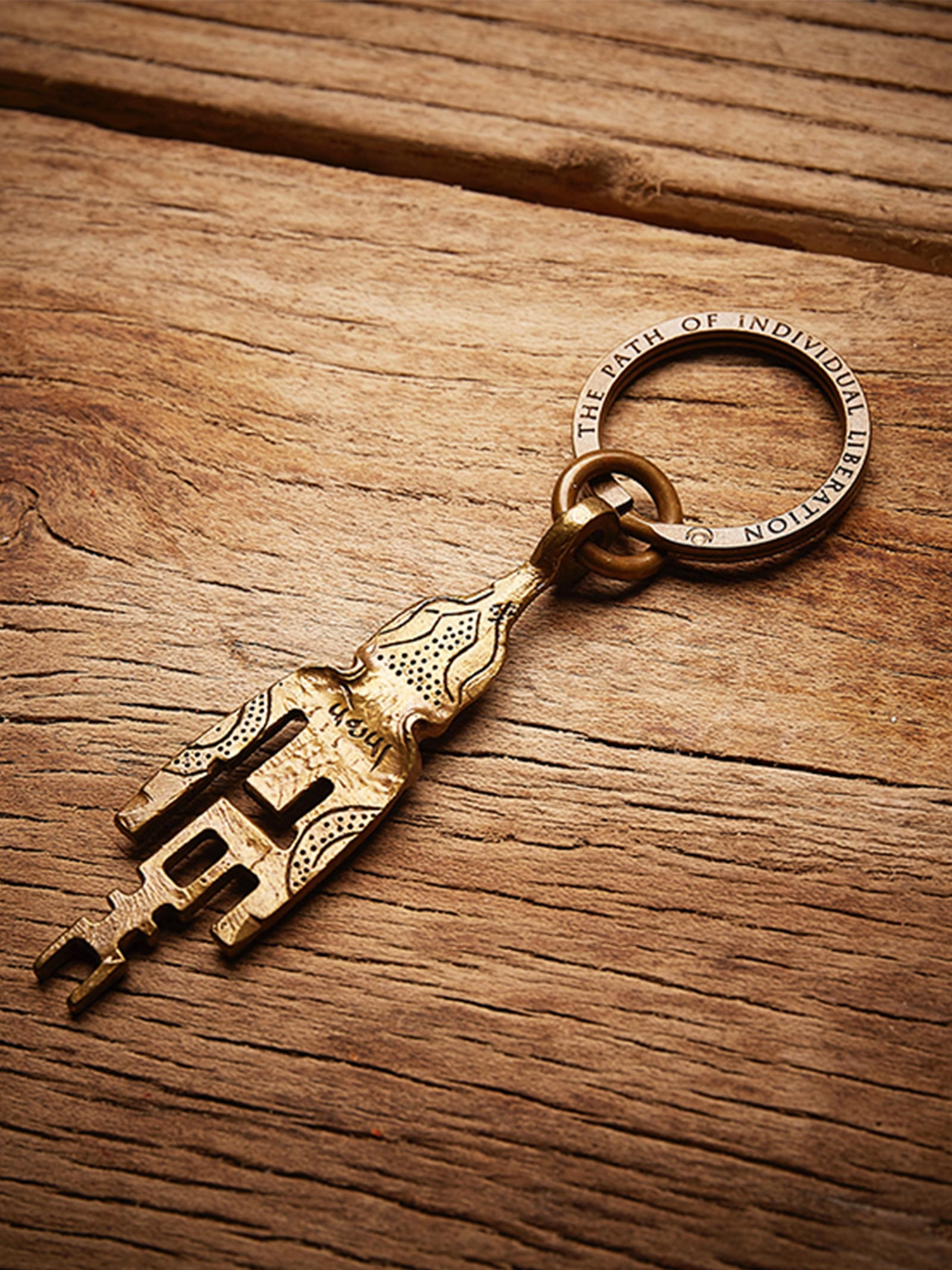 Keychain to unlock your heart