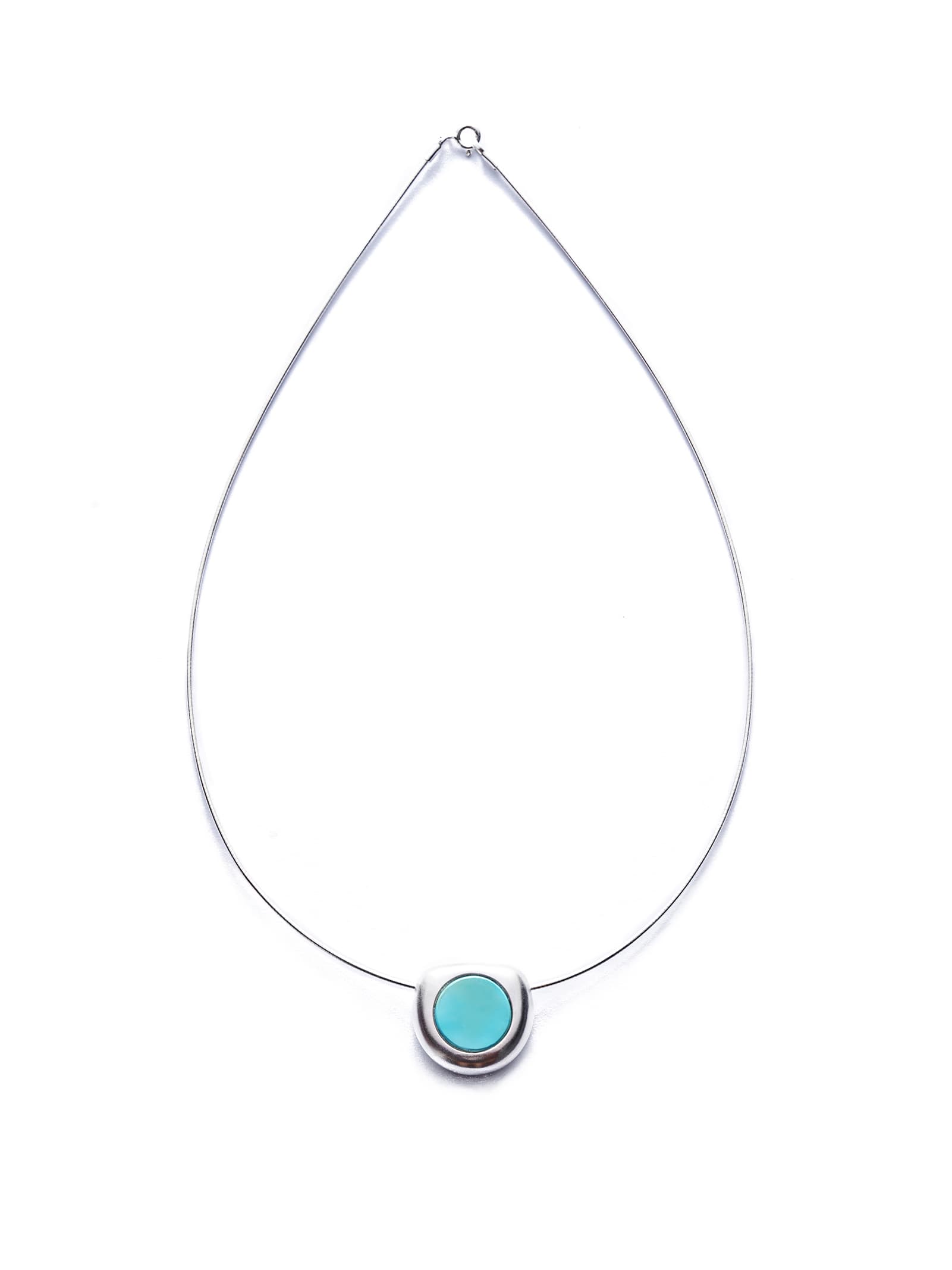 Round Turquoise Necklace