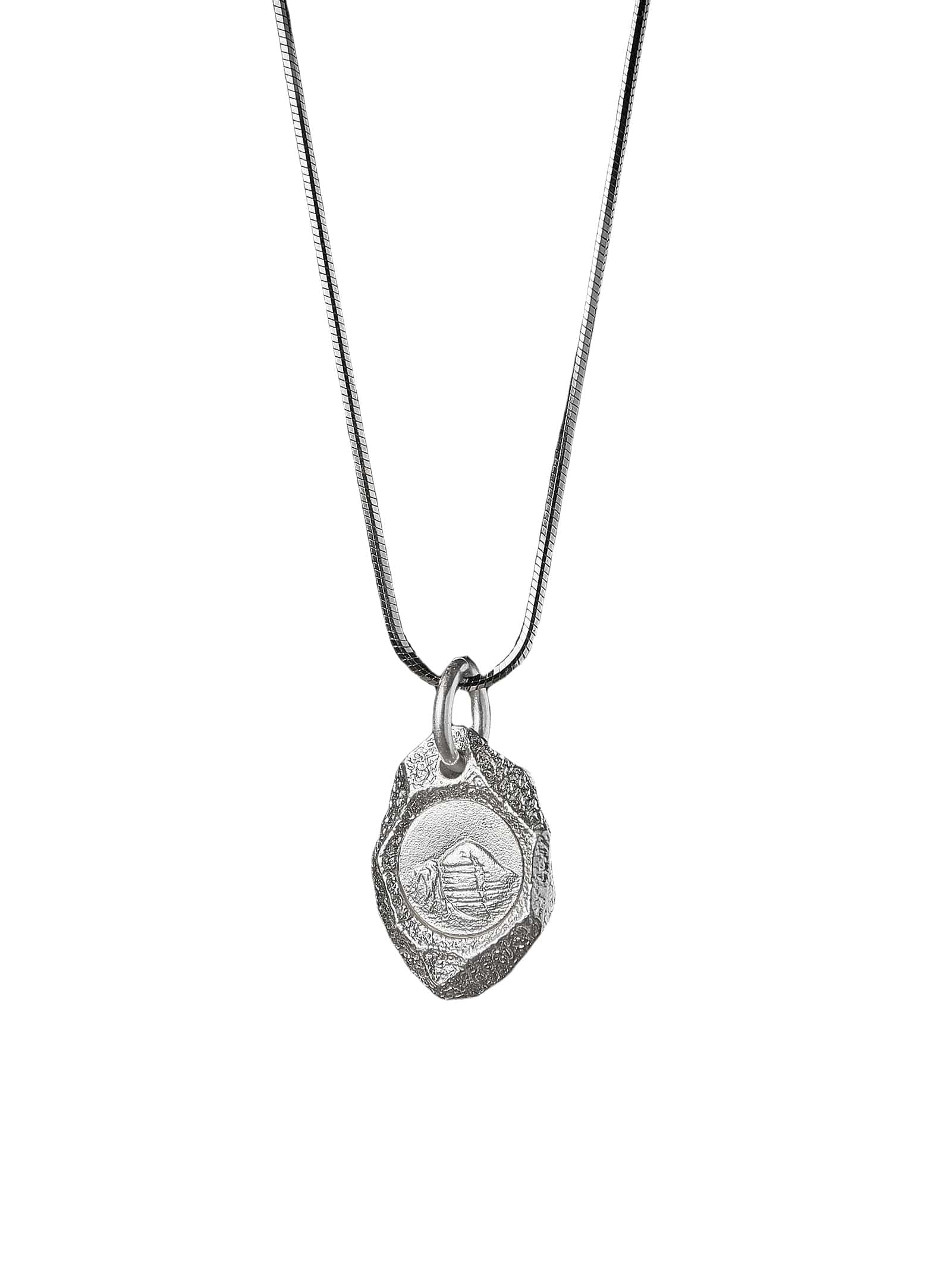 Mount Kailash Necklace--Silver