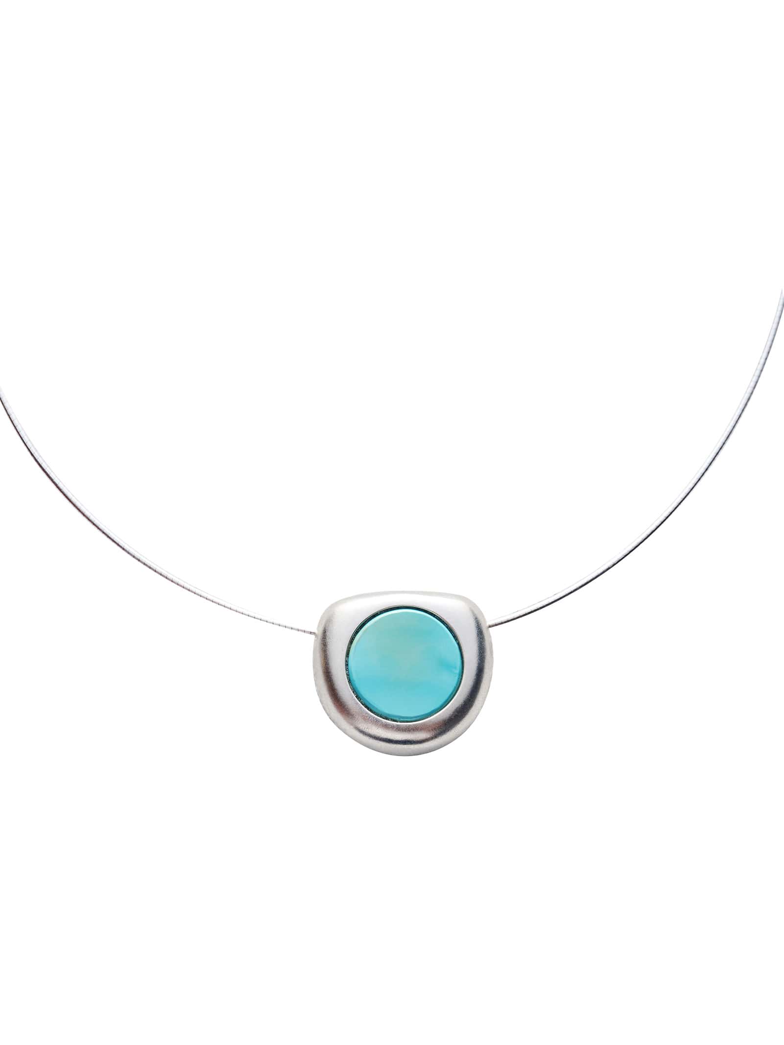 Round Turquoise Necklace