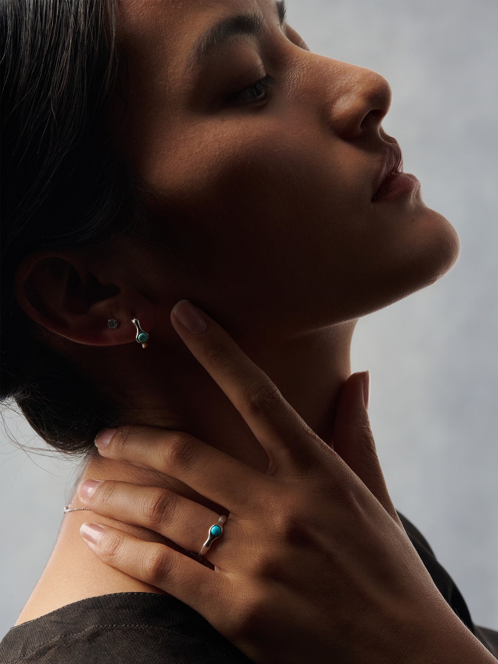 Embellish the Barren Earth Turquoise Ring