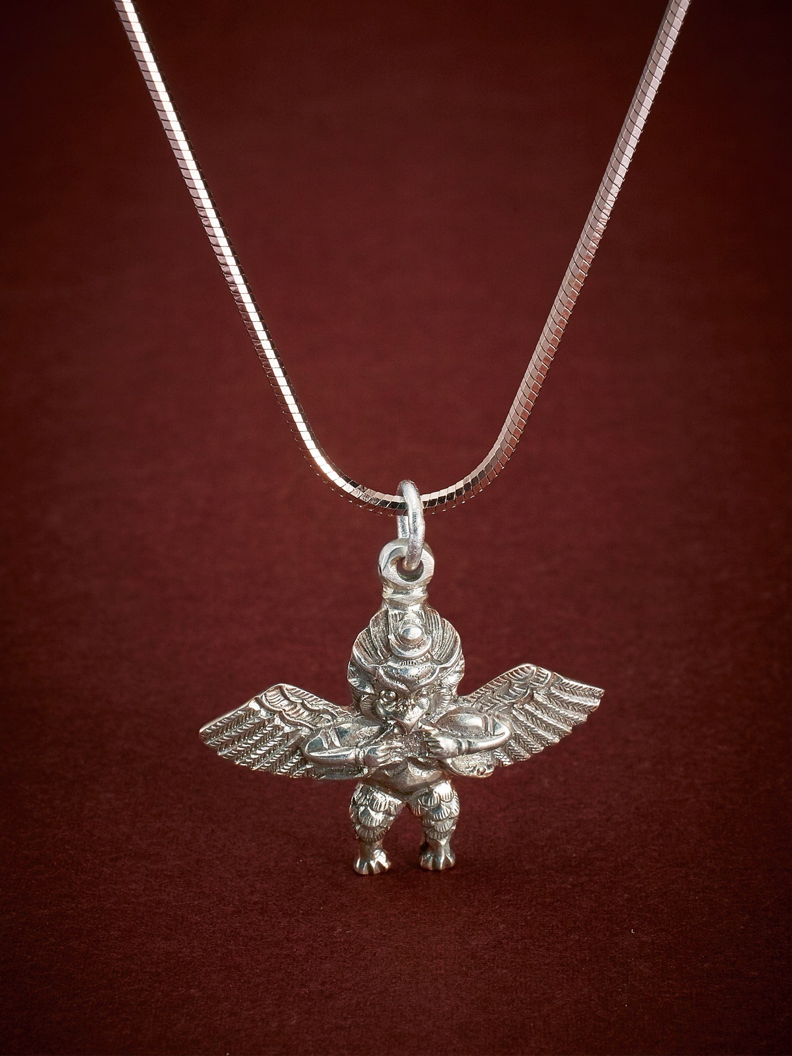 Garuda Necklace (Sterling Silver)