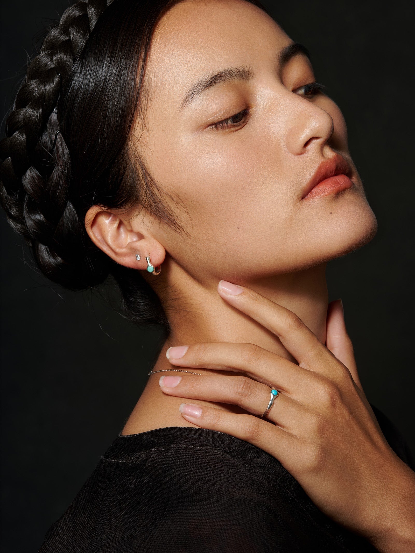 Embellish the Barren Earth Turquoise Ring