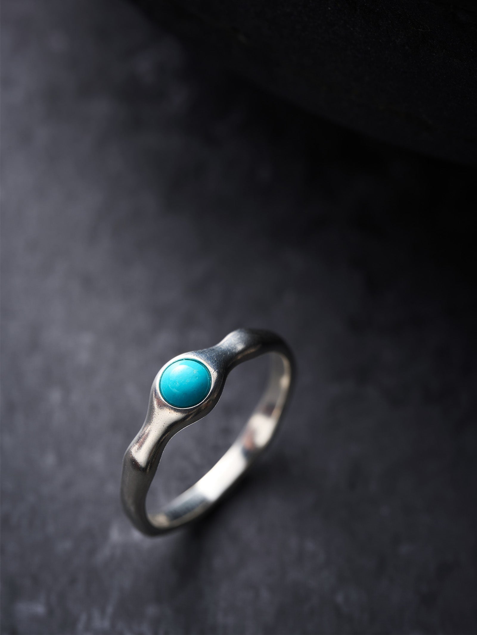 Embellish the Barren Earth Turquoise Ring